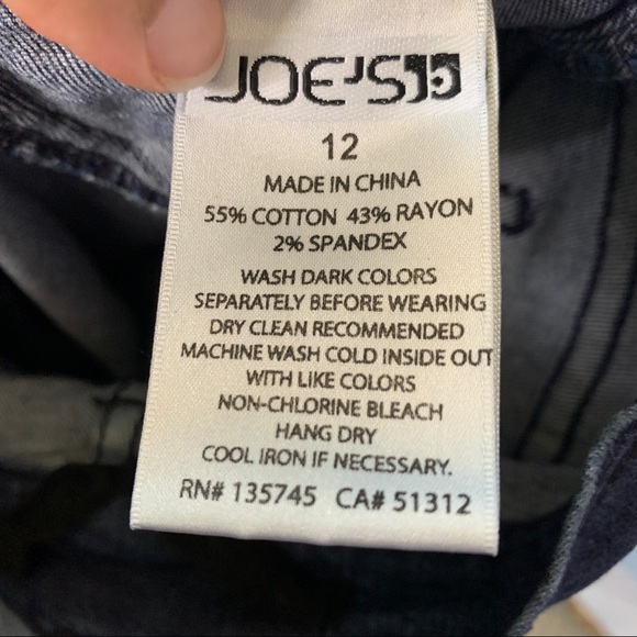 Joe’s Jeans- Cheetah Print Skinny Jeans size 12 - Picture 10 of 11